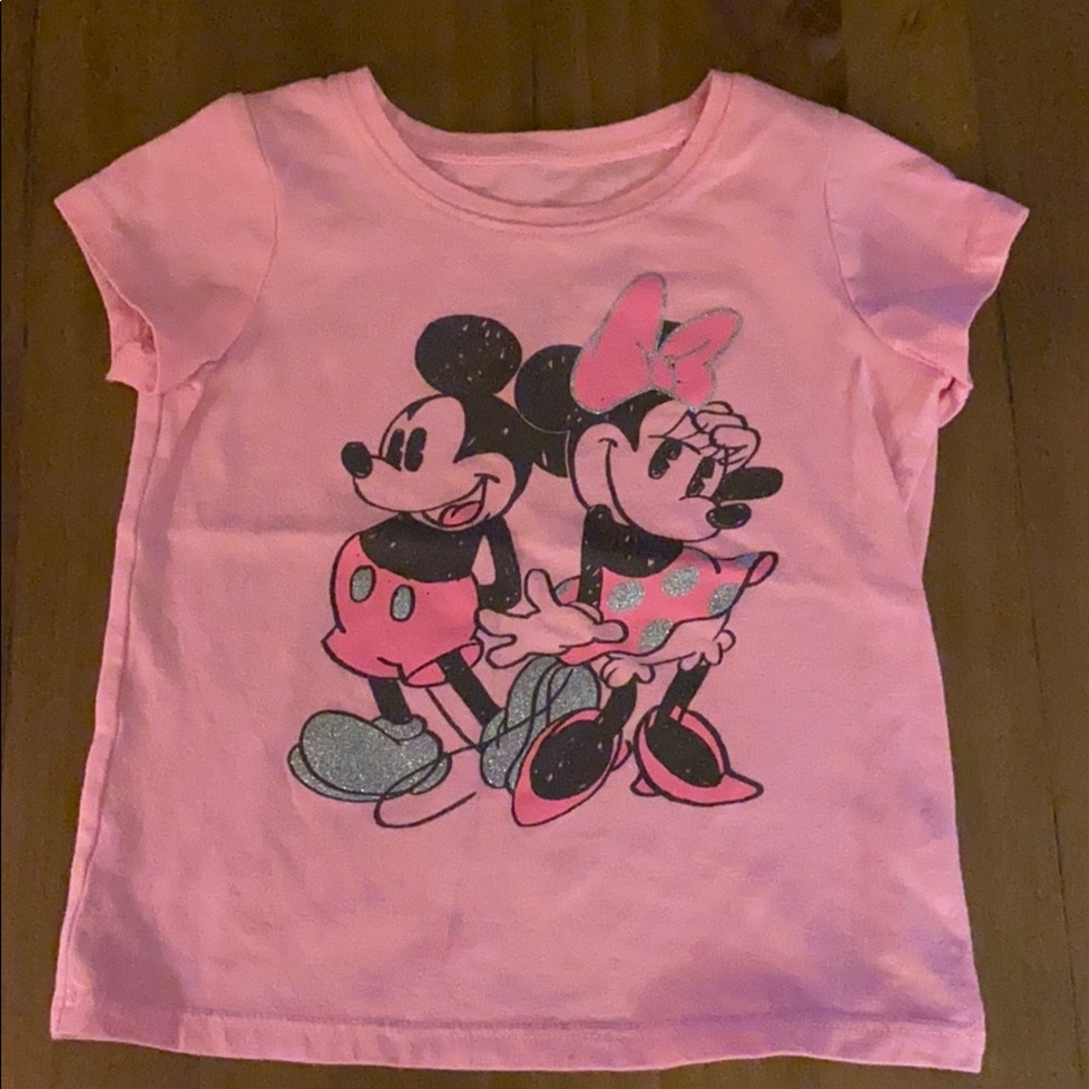 Disney Mickey & Minnie tee shirt 18M